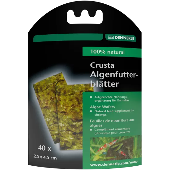 Храна за скариди Dennerle nano algae wafers - 1