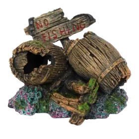 Изкуствена декорация - No fishing