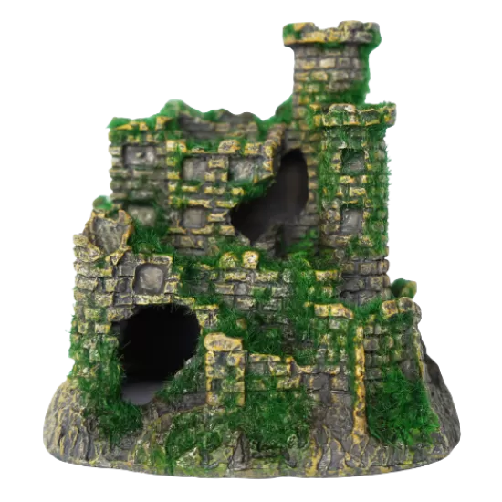 Изкуствена декорация - Замък с мъх - 1