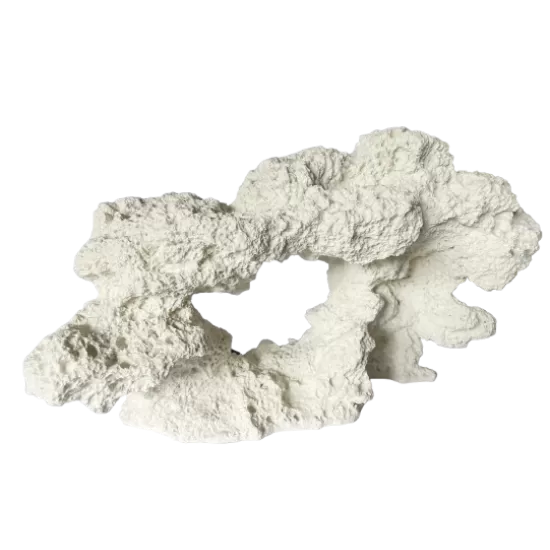 Изкуствена декорация - Корал Бял XL - 3