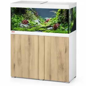 Аквариум с поставка EHEIM Vivaline LED 240 - бял/дърво