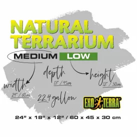 Терариум Exo Terra Medium Low