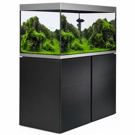 Аквариум с поставка Fluval Siena 330 - черен - 1