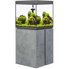 Аквариум с поставка Fluval Siena 160 - сив камък