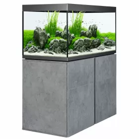Аквариум с поставка Fluval Siena 330 - сив камък