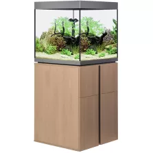 Аквариум с поставка Fluval Siena 160 - бук