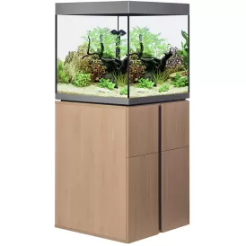 Аквариум с поставка Fluval Siena 160 - бук