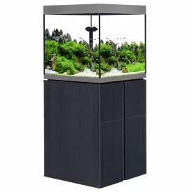 Аквариум с поставка Fluval Siena 160 - графит