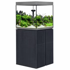 Аквариум с поставка Fluval Siena 160 - графит