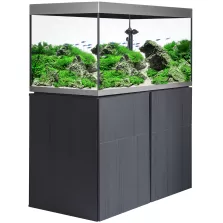 Аквариум с поставка Fluval Siena 270 - графит