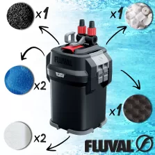 Външен филтър Fluval 107 Performance 