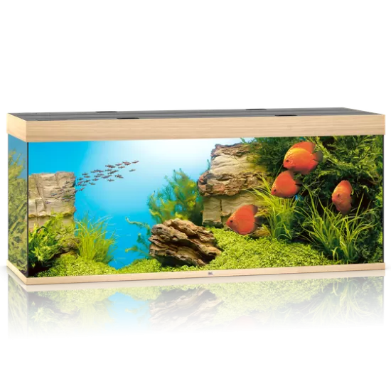 Аквариум JUWEL RIO 450 LED - светло дърво - 1