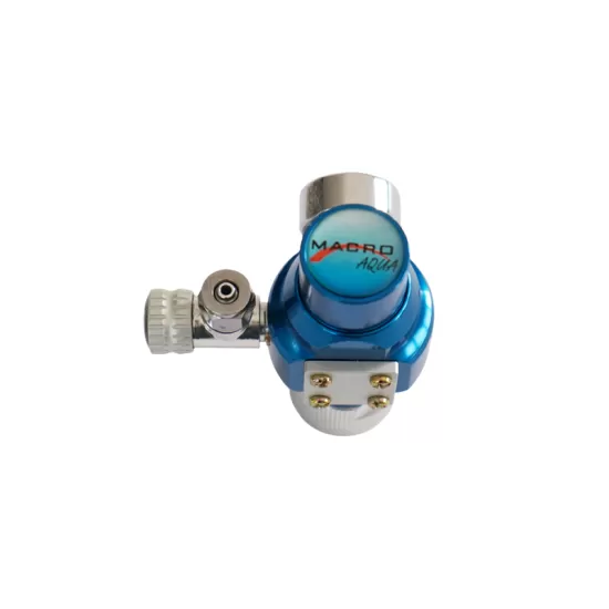 CO2 редуцир с иглен вентил и един манометър - 2