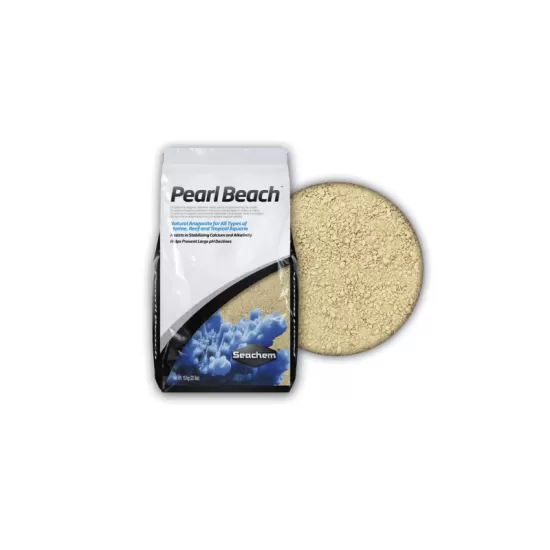 Субстрат SeaChem Pearl Beach 10kg (арагонит) - 1