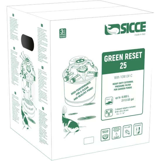 Езерен филтър SICCE Green Reset + UVC 10W - 1