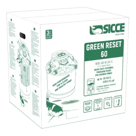 Езерен филтър SICCE Green Reset + UVC 2x20W
