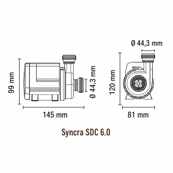 Водна помпа SICCE Syncra SDC WiFi 6.0 - 8