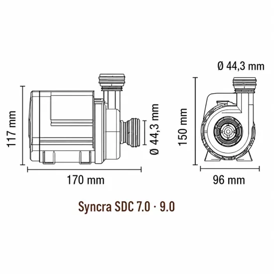 Водна помпа SICCE Syncra SDC WiFi 9.0 - 8