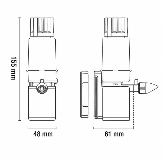 Скимер SICCE Shark Mini Skim 350  - 7