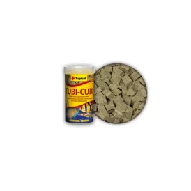 Храна под формата на кубчета за всеядни риби Tropical Tubi Cubi 100 ml