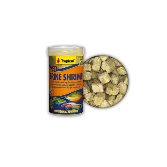 Храна на кубчета Tropical FD Brine Shrimp 100 гр - 1