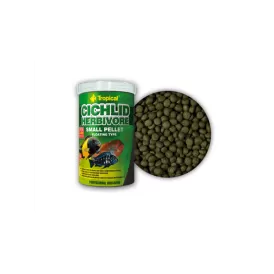 Храна за растителноядни цихлиди Tropical Cichlid Herbivore Small Pellet 250мл. / 90 гр.