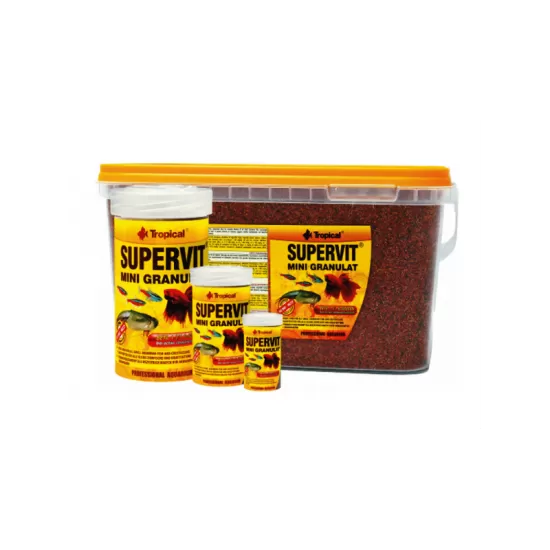 Гранулирана храна за всеядни риби Tropical Supervit Granulat - 2