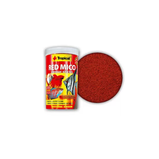 Високопротеинова храна Tropical Red Mico Colour Sticks - 1