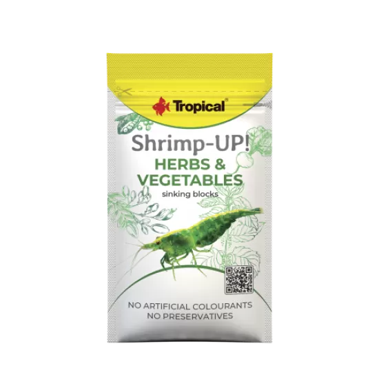 Храна за скариди Tropical Shrimp-UP Herbs & Vegetables - 2