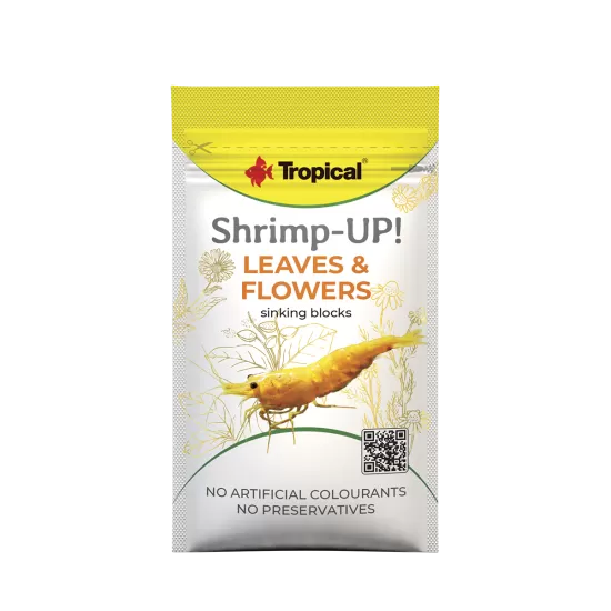 Храна за скариди Tropical Shrimp-UP Leaves & Flowers - 2