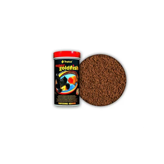 Храна под формата на потъващи пръчици Tropical Super Goldfish Mini Sticks - 1
