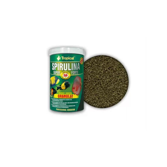 Гранулирана растителна храна Tropical Super Spirulina Forte Granulat   - 1