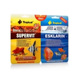Основна храна на люспи + подобрител за аквариумна вода Tropical DUOPACK 2in1 