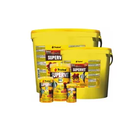 Храна на люспи за всеядни риби Tropical Supervit 
