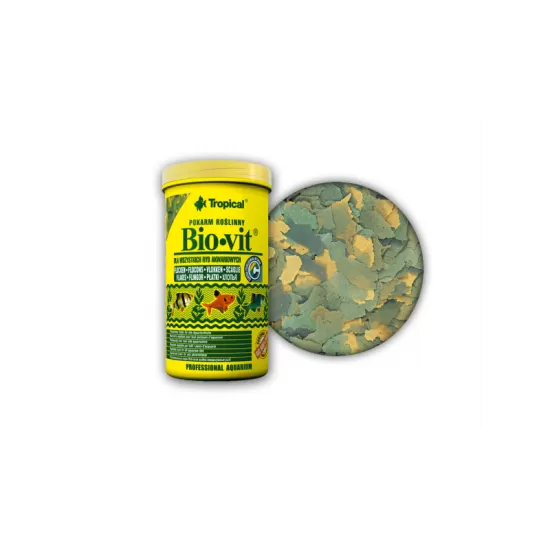 Основна растителна храна на люспи Tropical Bio-vit  - 1