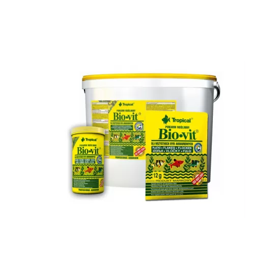 Основна растителна храна на люспи Tropical Bio-vit  - 2