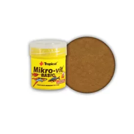 Основна храна за бебета рибки Tropical Mikrovit Basic 50мл. / 32гр.