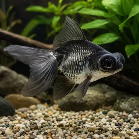 Златна рибка - Telescope Panda (Carassius auratus)