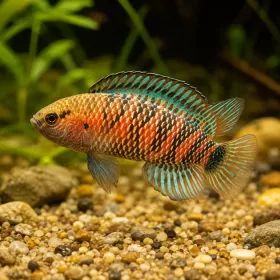Бадис Бадис - риба хамелеон (Badis badis)