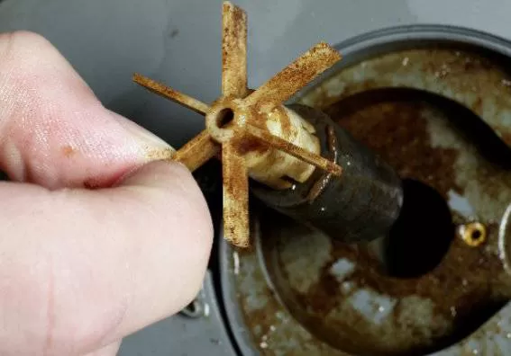 замърсен ротор